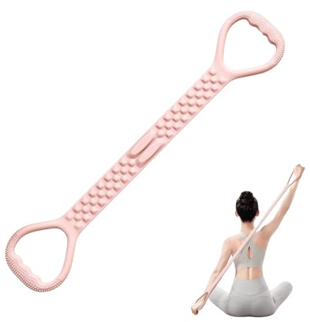 Bandes pour étirement | Outil d'étirement de force en forme de 8 – Corde élastique d'entraînement des épaules – Pour femmes, filles, adultes, intérieur, maison, gym, pilates, yoga, épouse, petite amie