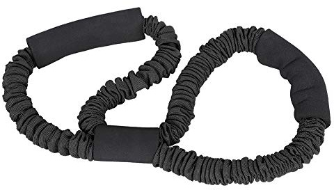 Alomejor Bogenschießen Trainingsgerät Gummiband für Bogenschießen Jagd(Schwatz)