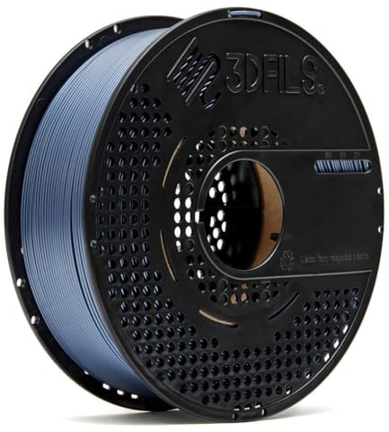 3DFILS - Filamento PLA para impresión 3D Neat Winding esFil PLA MAX: 1.75 mm,1Kg,Negro Seda
