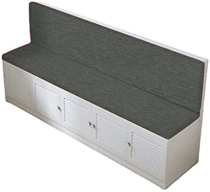 Kissen für Gartenbank, 2-Sitzer, 3-Sitzer, Esszimmer-, Terrassen-, Bank-, Stuhlkissen, 90 100 120 150 160 180 cm, für Innen- und Außenbereich, lange Stuhl-Sitzkissen, Rückenlehne für Schaukel,