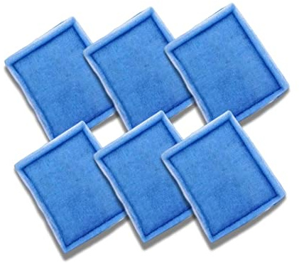 LeadCon 6 Pack Replacement Aquarium Filter Cartridge, Fit for Aqua-Tech 20-40/30-60 Gallon Power Filters, for Aqua-Tech EZ-Change #3 Fish Tank Filters