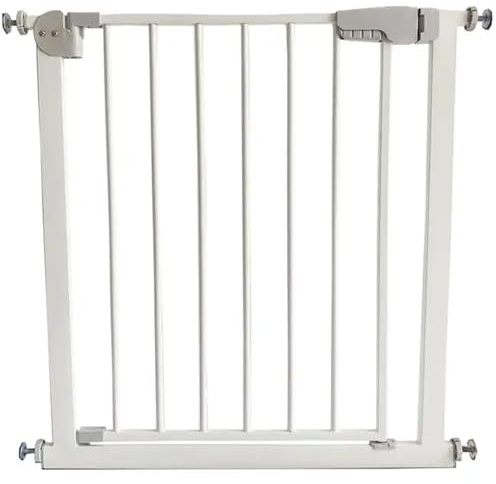 Zanbeel Baby Gate, Pet Dog Barrier, Auto Close Stair Gate, Pressure Fit Gate, Self Closing Toddler Gate, Safety Gate, Stairs & Doorways, Child Gate, 75-82cm