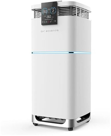 Luftreiniger Air Essence Cyclone Air Purifier mit 7 Zoll-Noten-LCD-Anzeige, 115-130m2, CADR PM 1000m3/h, Ideal für Allergiker, Lufterfrischer Pollen, Staub, Odor, Luftreiniger Raucherzimmer
