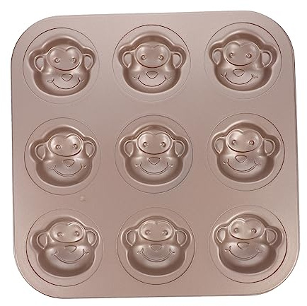 Garneck Affen Kuchenform Kohlenstoffstahl Muffinform Kuchen Backformen Cartoon Backform Antihaft Kohlenstoffstahl Kuchenform Antihaft