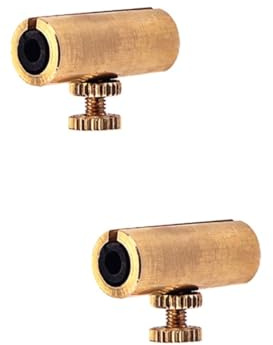 VICASKY 2stücke Tuner Dämpfer Für Violoncello Goldene Tone Mute Einstellbarer Klangverbesserer Zur Unterdrückung Unerwünschter Frequenzen Installieren Für Orchestermusik Geeignet