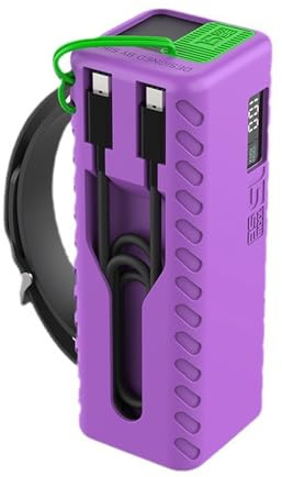 LOFOTU Funda de silicona con carga de energía para organizar cables No.15SE con agarre antideslizante