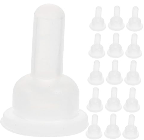 Toyvian 50 St Silikonnapp För Husdjur För Amningsnapp För Get Amningsnapp För För Husdjur Amningsnappar För Kattungar Flasknappar För Husdjur För Matning