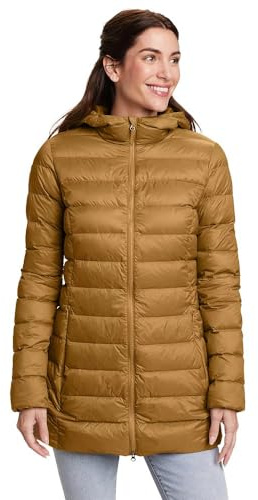 Eddie Bauer Women's CirrusLite Down Parka, Bronze, Medium