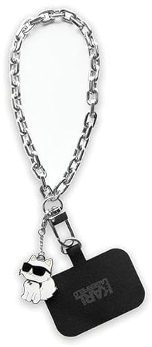 KARL LAGERFELD KLUCHCSKPK Universale Cinturino da polso Choupette Argento