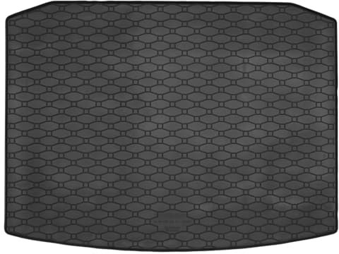Gummi Kofferraummatte passend für Cupra/Seat Ateca/für Skoda Karoq ab 2016 (vertiefter Standardboden) AZUGA AZ31100222 Kofferraumwanne