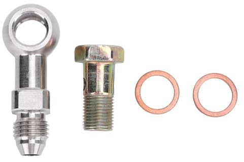Kit adattatore per bulloni banjo in acciaio inossidabile kit di connessione protetta per vari sistemi di tubi