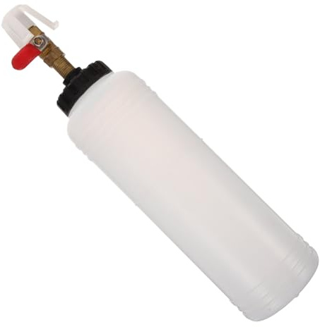 MOLUCKFU Pneumatic Brake Oil Replacement Tool Metal Plastic Brake Fluid Refill Bottle for Cars Motorcycles Trucks for Quick Fluid Change