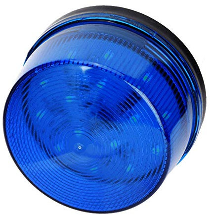 Luz estroboscópica, luces LED 12V/24V LED azul Advertencia Luces intermitentes de seguridad, luces intermitentes de emergencia