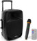 Pyle Cassa Bluetooth Portatile 1200 Watt, Subwoofer 30,48 centimetri, LED, Batteria Ricaricabile, Microfono UHF, Altoparlante Bluetooth MP3/USB/SD