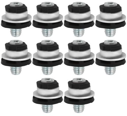 LT Easiyl 10 Pièces Vis de Montage pour Disque Dur 8,6 x 7,6mm M3 Vis pour Disque Dur 511945-005 Compatible avec HP 2,5 Pouces HDD/SSD G3 G4 G5 G6 Mini PC G2 G3 AIO PC