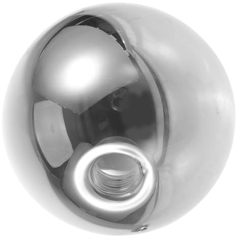 FUTUREORYY Globe Lamp Shade Replacement Smoke Grey Glass Lamp Shade for Pendant and Ceiling Light Decorative Round for Home Kitchen Living Room Bedroom Hotel Study