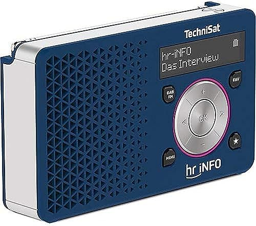 TechniSat DIGITRADIO 1 hr Info Edition - tragbares DAB+ Radio mit Akku
