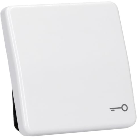 JUNG CD590TWW Wippe m. Symbol Tuer (Duroplast) Alpinweiß Serie CD