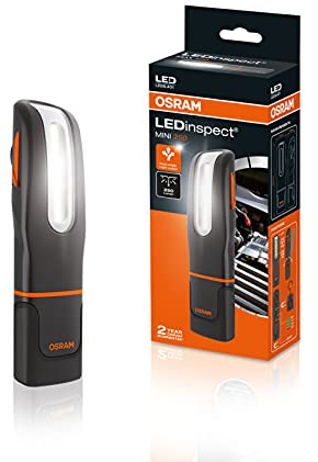 OSRAM LEDinspect MINI250, LED-Inspektionsleuchte, 6000 K, wiederaufladbare LED-Arbeitsleuchte, magnetisch, inkl. Haken