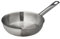 METRO Professional Padella non Patinata, Acciaio Inox, con Finitura Satinata, Adatta per Induzione e Forno (max. 240°C), per Uso Privato e Commerciale, Argento (Ø 20 cm)