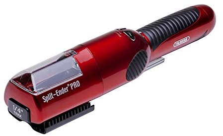 Split Ender Pro Salon Tondeuse Professionnelle sans fil pour pointes fourchues sèches, abîmées et cassantes rouge