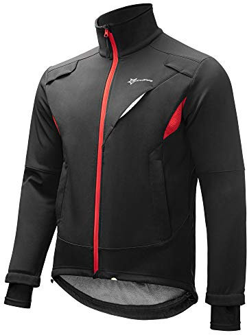 ROCKBROS Winter Jacke/Hose Fahrradbekleidung Herren Fahrrad Radjacke Lange Windjacke Radhose Freizeithose S-4XL