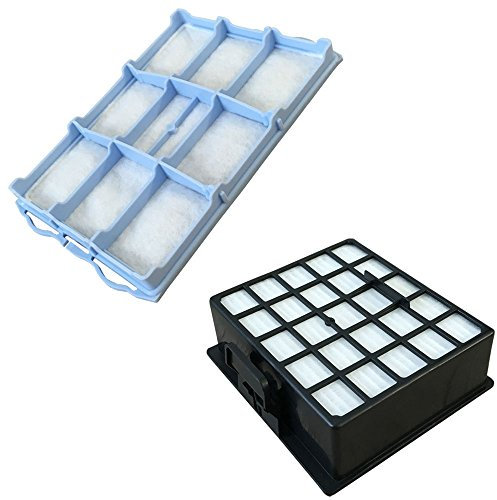 SPARSET - HEPA Filter + Motorfilter geeignet Für Siemens Z 3.0, Z3.0, Extrem Power, ExtremPower, Allergy, HighPower, PureAir, CompressorTechnology, Campus PureAir