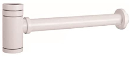 Sifón Desagüe visto de lavabo o bidé Accesorios para Baño Blanco Mate/Visto Redondo SCL002/BL