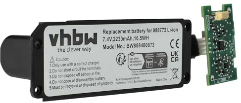 vhbw Akku Ersatz für Bose 088772, 088789 für Lautsprecher Boxen Speaker - Inkl. Leiterplatte (2.230mAh, 7,4V, Li-Ion)