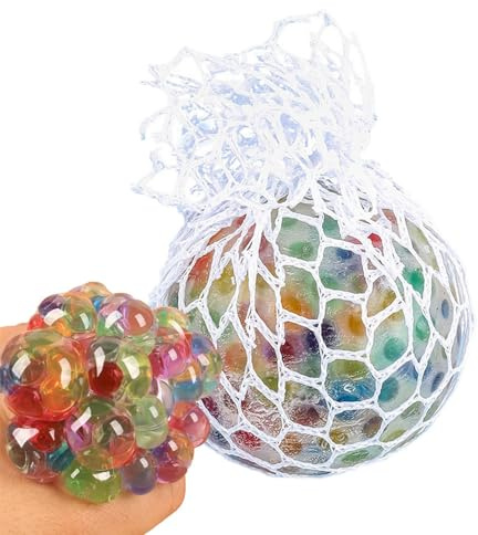 Handtrainer Anti Stress Ball | Regenbogen Stressball Für Erwachsende - Therapeutisches Knautschspielzeug Für Erwachsene Kinder Zur Entspannung Zuhause Unterwegs Im Büro Schule Reise Geburtstagsgeschen