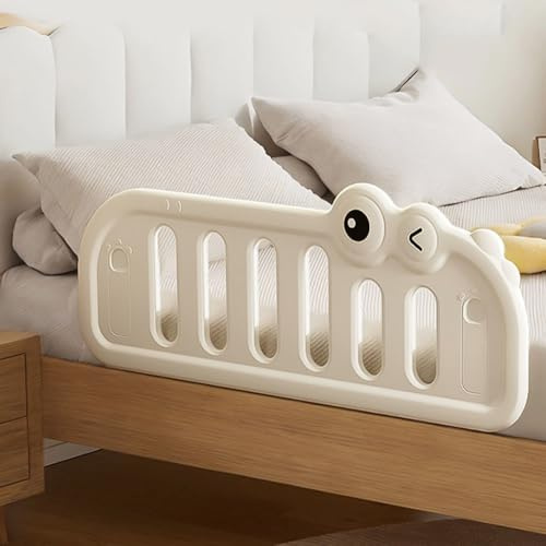 Bed Rails for Toddlers 117cm Bed Guard Rail for Baby Safety Rails for Cot Sleep Rail for Single / Double / King size / Twin / Bunk beds Bumper for Kids No Need Assemble Adjustable Height Beds Fence