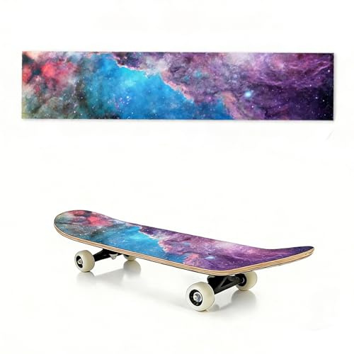 Floatdream Longboard Schleifpapier, Longboard Schleifpapier Antirutsch, für Skateboard-Longboards, Stunt-Skateboards, Skateboard-Zubehör. (Farbenfroh)