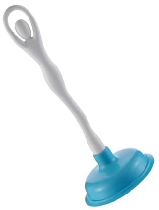Artibetter Stantuffo per WC in Plastica Ergonomico Stura Tazza e Scarichi Pulitore Water Pratico per Bagno e Cucina Adatto Casa Ufficio Hotel Colore Casuale Colore Casuale