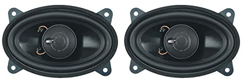 Dietz 2-Wege Koax-Lautsprecher,4x6 Zoll 9x15 cm, oval, 80 W. 1 Paar