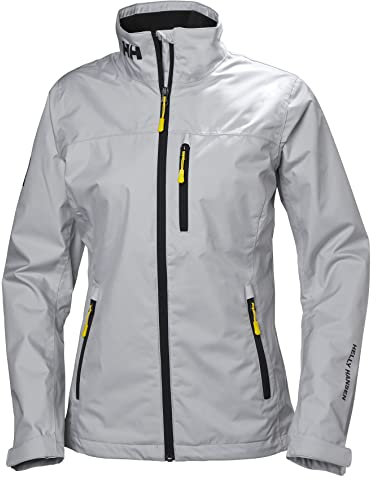 Helly Hansen Damen Jacke Crew, Grey Fog, L, 30297