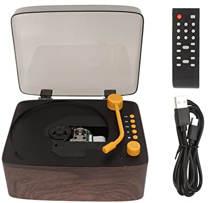 Bluetooth CD-spelare, AUX USB bärbar uppladdningsbar musik inbyggd HiFi-högtalare med fjärrkontroll, hemljud Boombox CD-spelare för hem barn Kpop resor