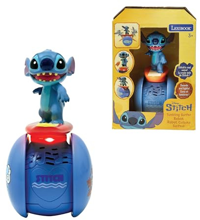 Lexibook, Stitch Robot Surfeur Interactif, ROB01D