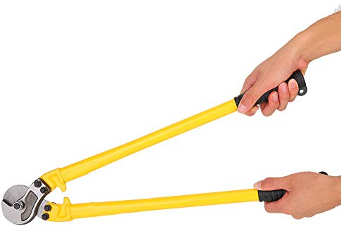 ACOGEDO Pinza per Cesoie per Cavi in ​​acciaio Al Carbonio da 24 Pollici, Utensile Manuale in Uso per Tagliare Cesoie per Cavi di Servizio, Forbici per, Pinze per per, Pinze per per (Taglierina