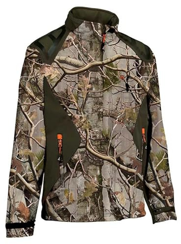 PERCUSSION BLOUSON CHASSE SOFTSHELL GHOSTCAMO FOREST