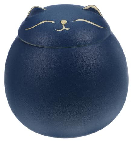 Operitacx Keramik-teebehälter Luftdicht Teedosen Aufbewahrung aus Hochwertigem Keramikmaterial Keramik-teekrug für Teeblattbehälter Einfache Reinigung und Vielseitige Einsetzbarkeit