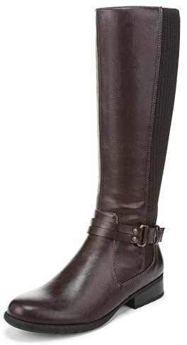 LifeStride Women's X-Anita Riding Boot Dark Chocolate 9 W