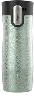 Contigo® Autoseal West Loop Tasse de voyage isotherme en acier inoxydable avec couvercle facile à nettoyer, 473 ml