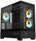 GIGABYTE C201 PANORAMIC PC Case - Mid Tower, m-ATX, 360mm radiator support, 3 Pre-installed Fans, USB 3.0, Support RGB Fusion