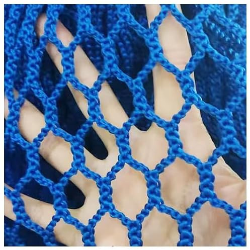 Generico Rete da Arrampicata per Bambini - Rete di Sicurezza per Parco Giochi a Doppio Strato Blu 1MX8M (3,3X26,2FT), Ideale per Case sugli Alberi nella Giungla e parchi Giochi in Giardino