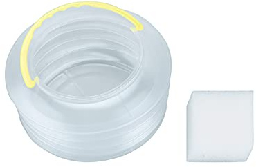 Cyrank Kunststoff Wasserbecher Für Wasserfarben, Tragbare Pinselwascher, Faltbarer Wasserbecher für Pinsel, Pinselreiniger Faltbarer, Künstler Pinselwascher, Wiederverwendbarer Transparenter(S)