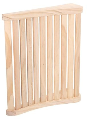 Abaodam Reposacabezas de Sauna de Madera Pulida Almohada Ergonómica para Apoyo Lumbar y Cervical Accesorio Resistente Humedad para Sauna y Baño de Vapor Adecuado para Relajación en SPA