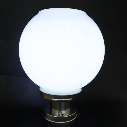 jojofuny Lámpara Fácil Instalación y en para Resistente al Agua Bola Solar Diseño Esférico Iluminación Exterior Jardín Patios y Espacios al Aire Libre