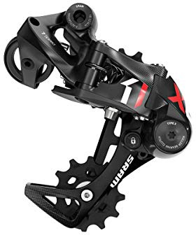 Sram X01 DH X-Horizon3.0 Schaltwerk schwarz/rot 1size
