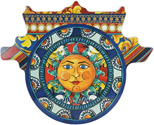 Baci Milano Tagliere Grande Carretto Coll. Joke Sicily (Blu)