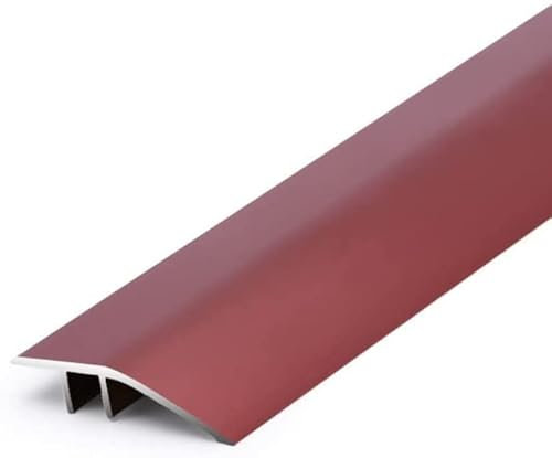 ZHSYXLB Rampe de seuil pour Porte, Bande de Transition de Sol à Boucle en métal, Bois à carrelage, Garniture de Bord antidérapante en Alliage d'aluminium, rampes de Bordure de Robot de Balayage inté